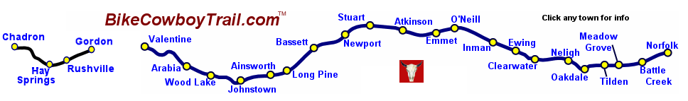 Cowboy Trail Map